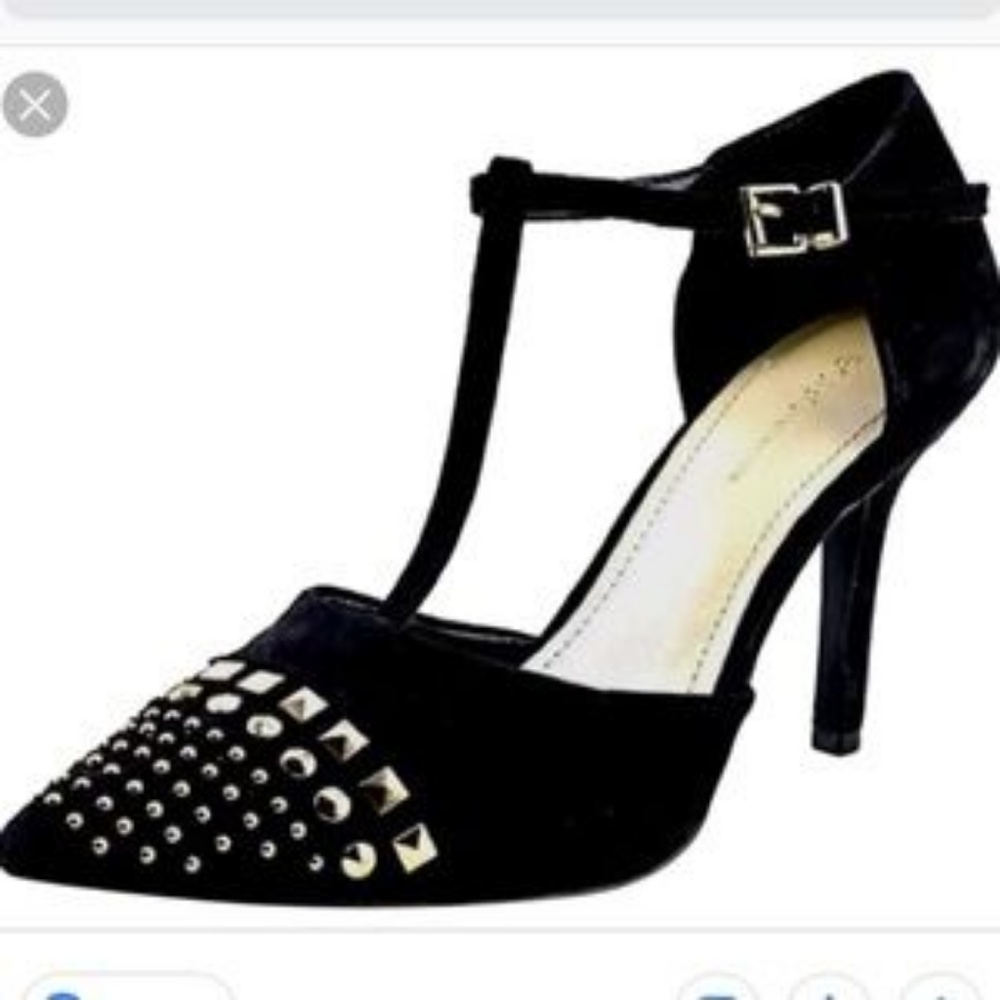 BCBGeneration Dallye-X Studded Heels Suede